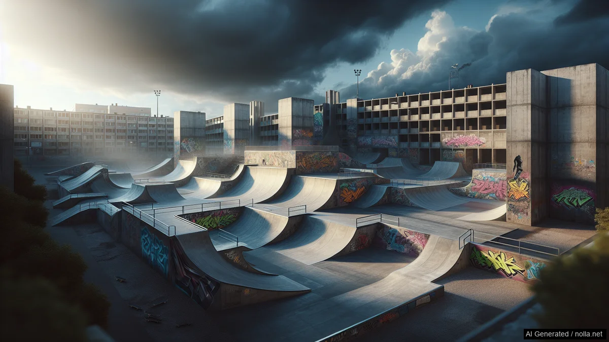 Happy Hour Skateboards videos in Youtube — skeittauksen tunnelmakuva