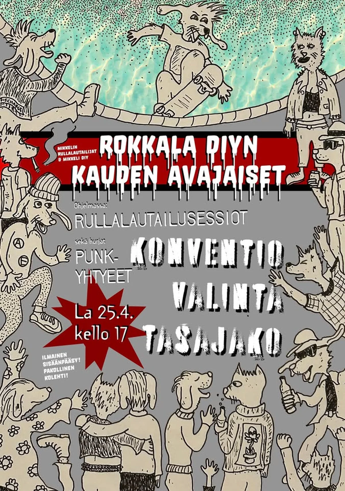 Rokkala DIY:n kausi käyntiin Mikkelissä — Suomen ainoa loop pyöri taas